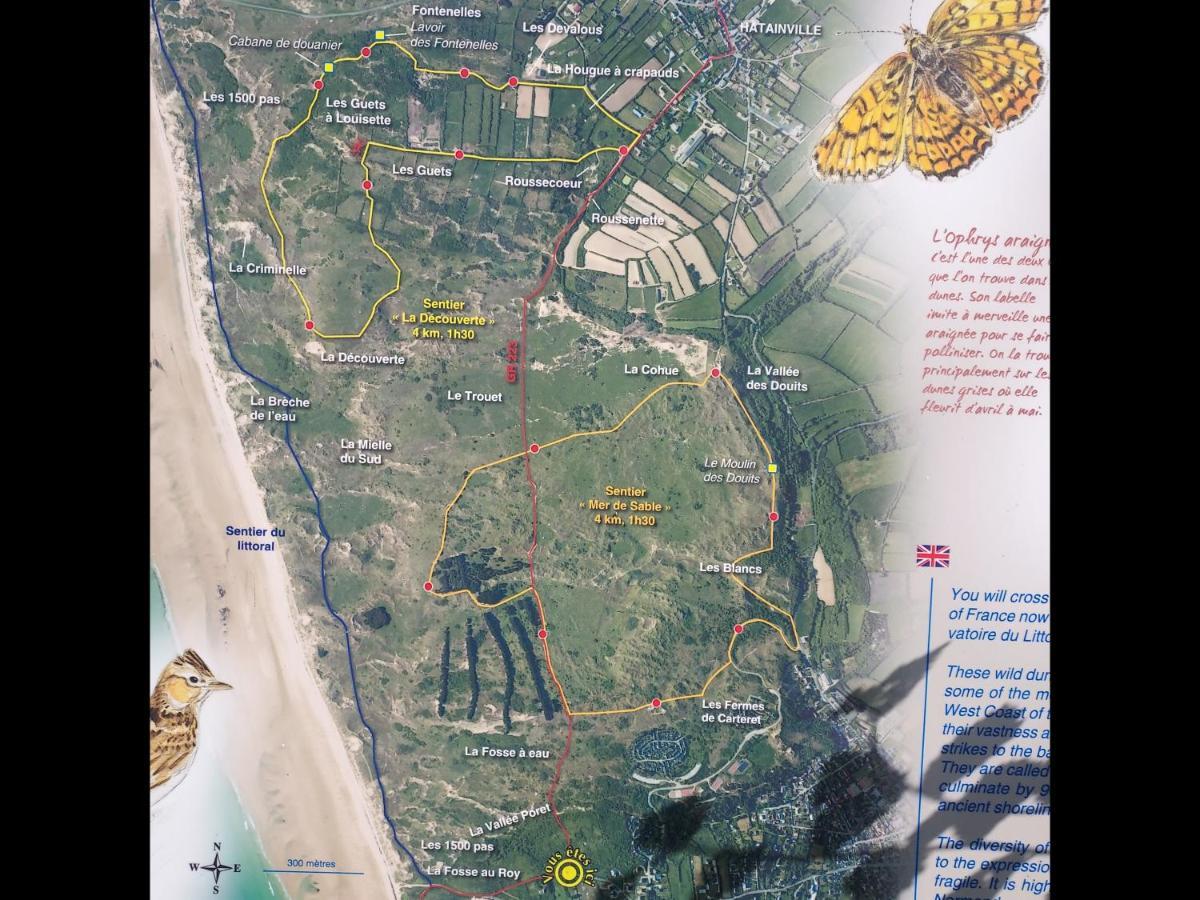 Chez Marie Et Philippe - 1Km De La Plage Les Moitiers-d'Allonne エクステリア 写真